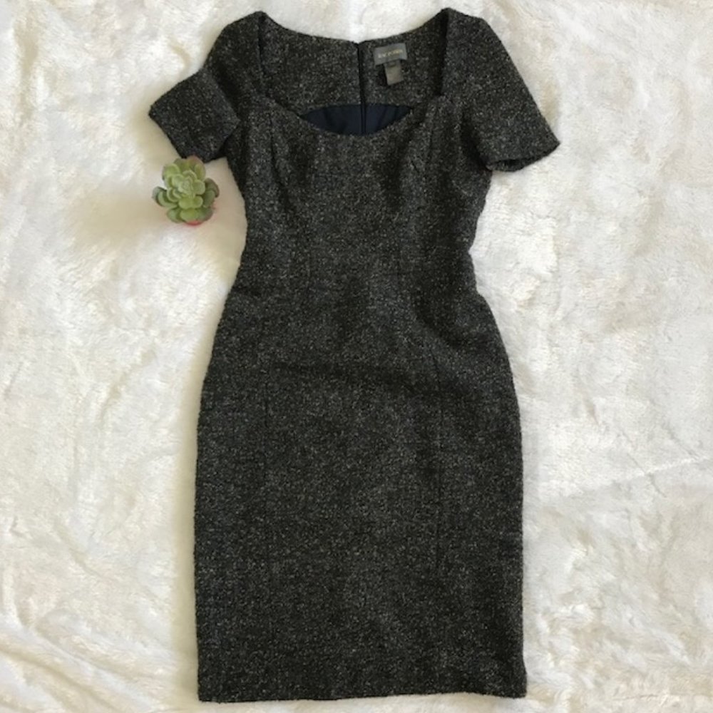 Zac Posen Boucle Sheath Dress EUC